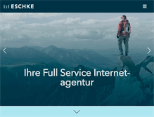 Tablet Screenshot of eschke-medienberatung.de